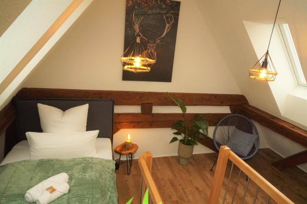 Galerie-Wohnung I Sanierter Pferdestall I Europapark I Boxspring I Nespresso Kippenheim Extérieur photo